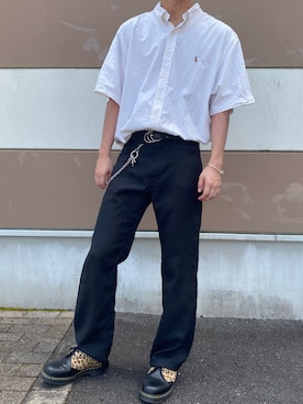 「RAGEBLUE（レイジブルー）のアイテム（財布/小物）」を使った、qoute【相互】さん（メンズ・170cm）の夏コーディネート