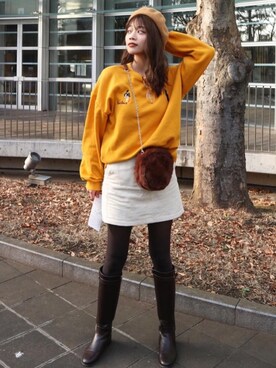 藤野結衣さんの（韓国ファッション #K | カンコクファッションシャープケイ）を使ったコーディネート