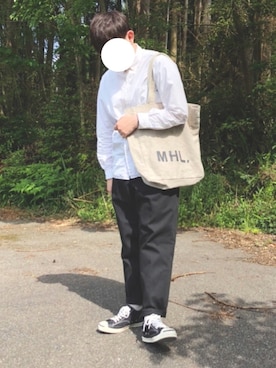 まる。さん（メンズ・169cm）の春コーディネート