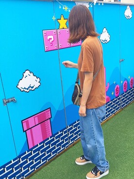 「BBCのアイテム」を使った、☺︎さん（レディース・170cm）の秋コーディネート