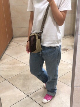 「BBCのアイテム」を使った、☺︎さん（レディース・170cm）の秋コーディネート