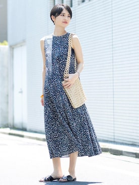 Memi Sugiuraさん（レディース・162cm）の夏コーディネート
