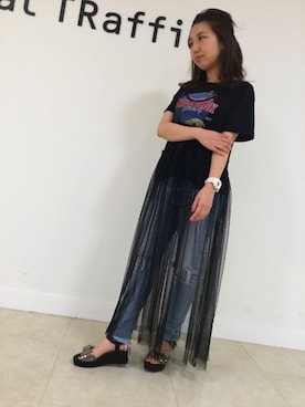 ORientalTRaffic  溝口店さん（レディース・155cm）の夏コーディネート