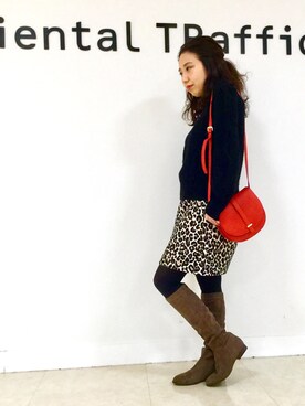 「winter」｜ORientalTRaffic  溝口店さん（レディース・155cm）の冬コーディネート