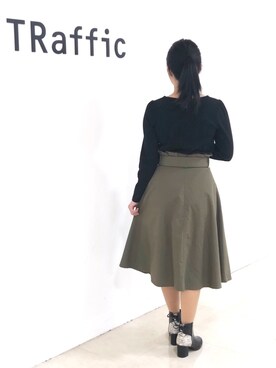 「LODISPOTTO（ロディスポット）のアイテム」を使った、ORientalTRaffic  溝口店さん（レディース・155cm）の秋コーディネート