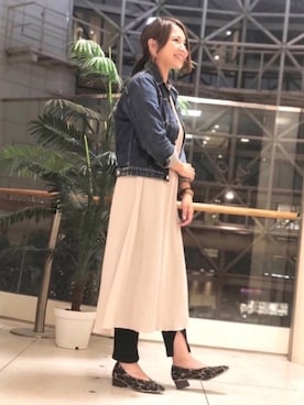 「A.P.C.（アーペーセー）のアイテム（ジャケット/アウター）」を使った、ORientalTRaffic  溝口店さん（レディース・155cm）の秋コーディネート