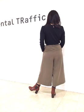 「LODISPOTTO（ロディスポット）のアイテム」を使った、ORientalTRaffic  溝口店さん（レディース・155cm）の冬コーディネート