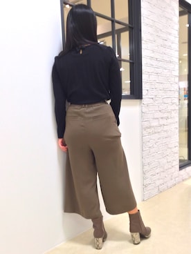 「LODISPOTTO（ロディスポット）のアイテム」を使った、ORientalTRaffic  溝口店さん（レディース・155cm）の冬コーディネート