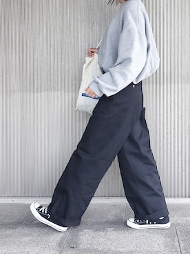 「BEN DAVIS（ベンデイビス）のアイテム」を使った、ryo___kaさん（レディース・167cm）の秋コーディネート