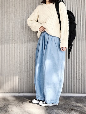 ryo___kaさん(レディース・167cm)の冬コーディネート