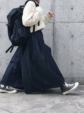 ryo___kaさん(レディース・167cm)の冬コーディネート