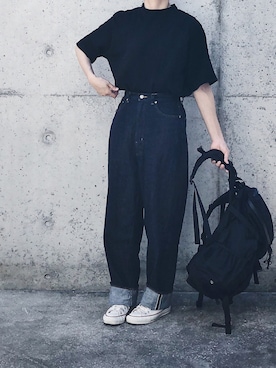 「アイテム（シューズ、ホワイト系）」を使った、ryo___kaさん（レディース・167cm）の夏コーディネート