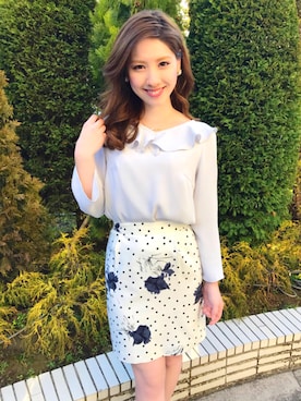 「BE RADIANCE（ビーラディエンス）のアイテム」を使った、BE RADIANCE_OFFICIALさん（レディース・157cm）の春コーディネート