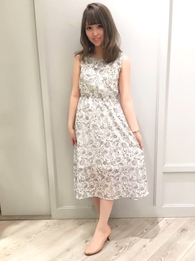 「BE RADIANCE（ビーラディエンス）のアイテム」を使った、BE RADIANCE_OFFICIALさん（レディース・159cm）の春コーディネート