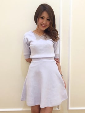 「BE RADIANCE（ビーラディエンス）のアイテム」を使った、BE RADIANCE_OFFICIALさん（レディース・164cm）の春コーディネート