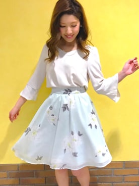 「BE RADIANCE（ビーラディエンス）のアイテム」を使った、BE RADIANCE_OFFICIALさん（レディース・157cm）の春コーディネート