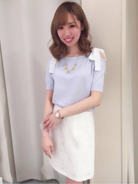 「BE RADIANCE（ビーラディエンス）のアイテム」を使った、BE RADIANCE_OFFICIALさん（レディース・162cm）の春コーディネート