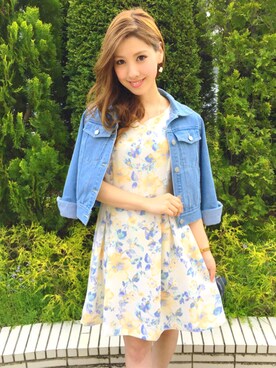 「BE RADIANCE（ビーラディエンス）のアイテム」を使った、BE RADIANCE_OFFICIALさん（レディース・157cm）の春コーディネート