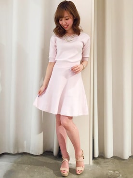 「BE RADIANCE（ビーラディエンス）のアイテム」を使った、BE RADIANCE_OFFICIALさん（レディース・162cm）の春コーディネート