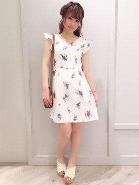 「BE RADIANCE（ビーラディエンス）のアイテム」を使った、BE RADIANCE_OFFICIALさん（レディース・159cm）の夏コーディネート