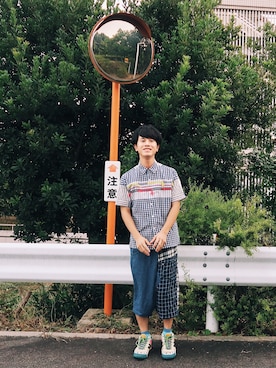 「diddlediddle（ディドルディドル）のアイテム」を使った、いずっちさん（メンズ・165cm）の秋コーディネート