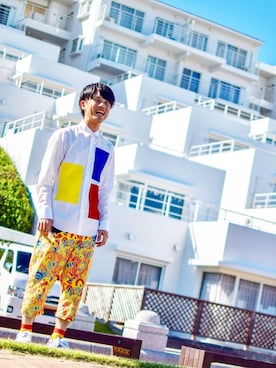 「diddlediddle（ディドルディドル）のアイテム」を使った、いずっちさん（メンズ・165cm）の秋コーディネート