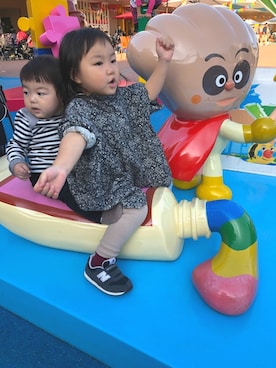 emamonさん（キッズ・90cm）の秋コーディネート