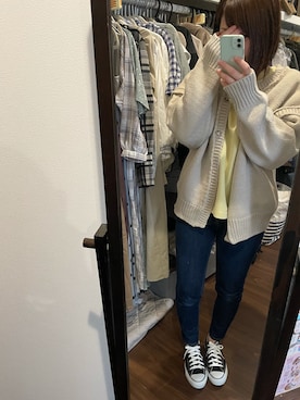 「LuncH（ランチ）のアイテム」を使った、rinaさん（レディース・157cm）の春コーディネート