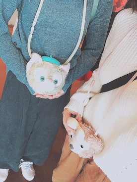「SEVENDAYS=SUNDAY（セブンデイズサンデイ）のアイテム（カーゴパンツ）」を使った、まさん（レディース・154cm）の秋コーディネート