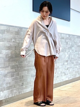 増田さん(レディース・157cm)の秋コーディネート