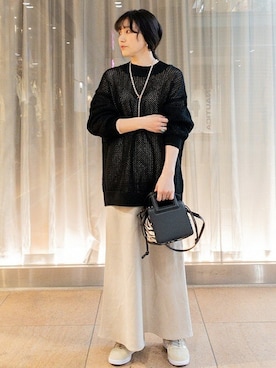 増田さん（レディース・157cm）の春コーディネート