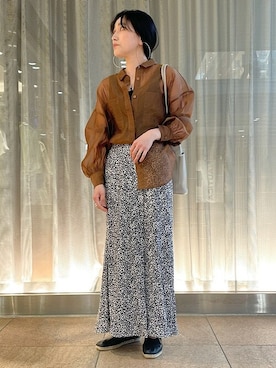 増田さん(レディース・157cm)の春コーディネート