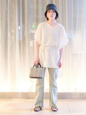 「diminutivo」｜増田さん（レディース・157cm）の春コーディネート