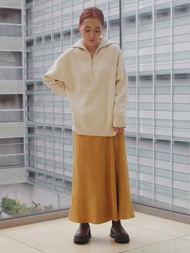 増田さん(レディース・157cm)の秋コーディネート