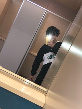 「トイレから失礼しやす」｜「アイテム（ジャケット/アウター）」を使った、手嶋さん（メンズ・180cm）の春コーディネート