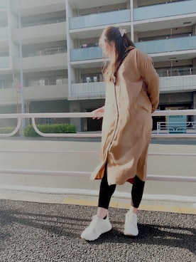 Kiekoさん（レディース・154cm）の冬コーディネート