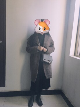 zoeさん（レディース・162cm）の冬コーディネート