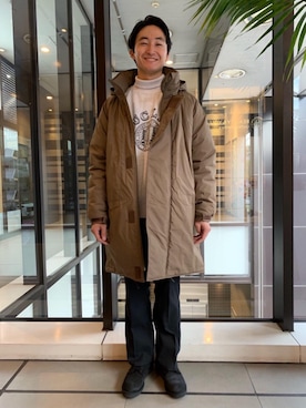 「WILD THINGS（ワイルドシングス）のアイテム（その他アウター）」を使った、小林 心さん（メンズ・173cm）の秋コーディネート