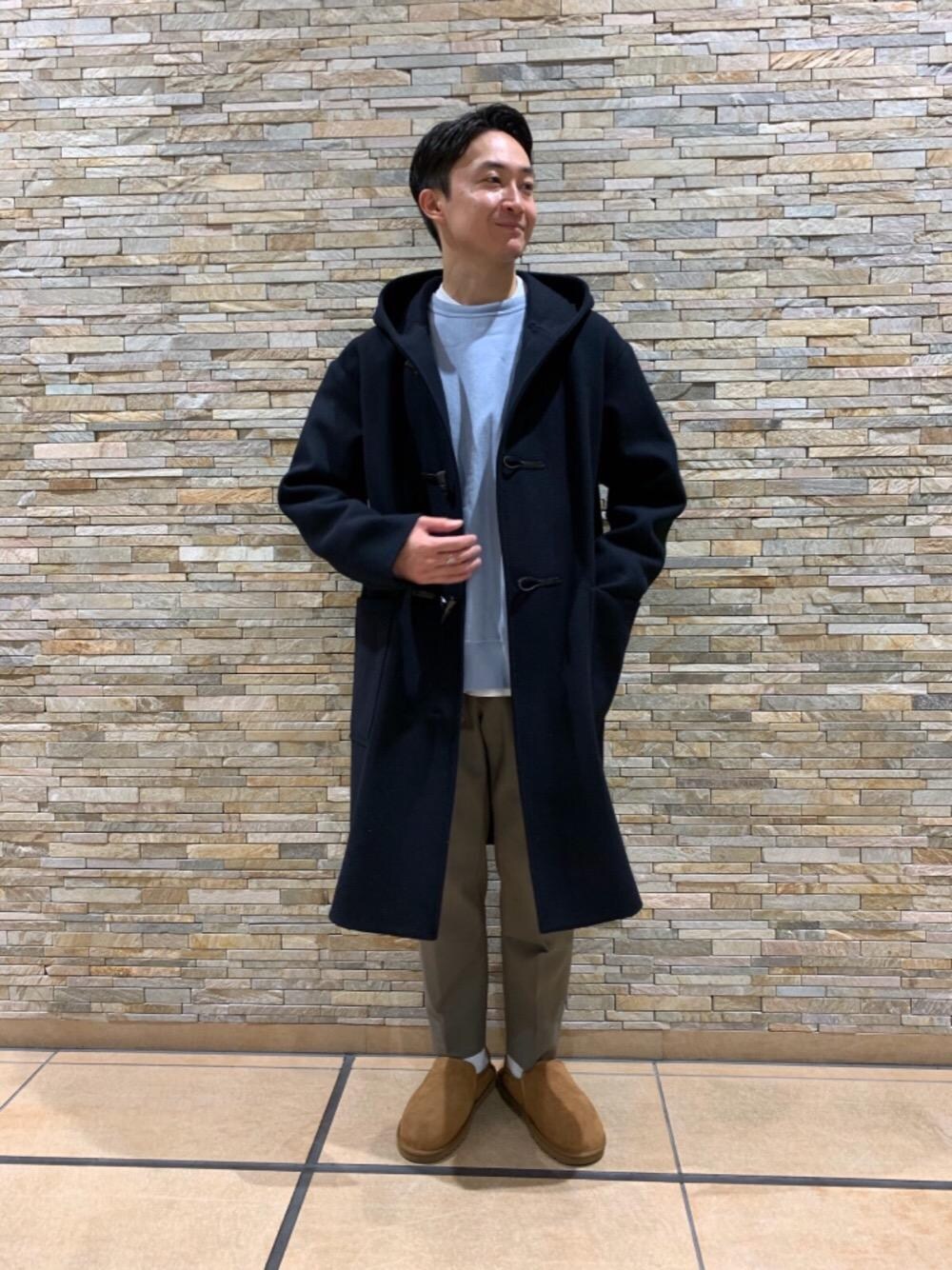 「EXCLUTIVE ITEM STYLE、WIDE SILHOUETTE STYLE」｜「UGGの＜UGG（アグ）＞ KENTON/ブーツ（ブーツ、ブラウン系）」を使った、小林 心さん（メンズ・173cm）の秋コーディネートの1枚目の写真