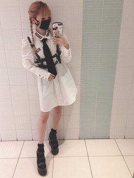 シャツワンピースを使った 渋谷109 の人気ファッションコーディネート Wear