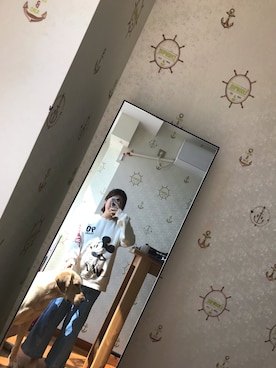 「6IXTY8IGHTのアイテム（パンツ）」を使った、-阿颖さん（レディース・148cm）の春コーディネート