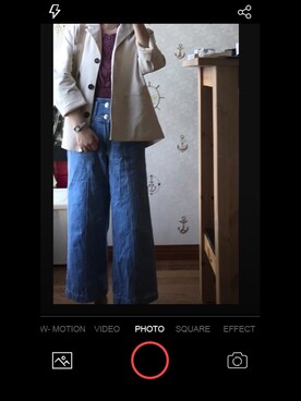 「6IXTY8IGHTのアイテム（パンツ）」を使った、-阿颖さん（レディース・148cm）の春コーディネート