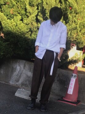 「MWC（ミリタリーウォッチカンパニー）のアイテム（腕時計）」を使った、真名  かわけさん（メンズ・164cm）の秋コーディネート