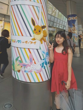 「Dip Drops（Dip Drops）のアイテム」を使った、ういさん（レディース・161cm）の秋コーディネート