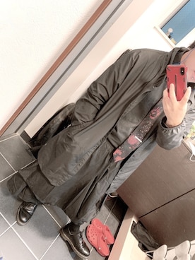 「アイテム（ネクタイピン）」を使った、奏楽さん（メンズ・168cm）の秋コーディネート
