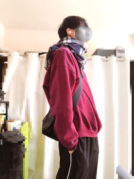 くまさん（メンズ・183cm）の秋コーディネート
