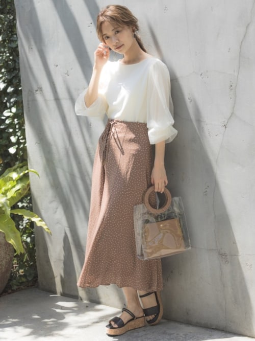 ミスティウーマン事業部mystywoman Officialさんのスカートを使ったコーディネート Zozotown