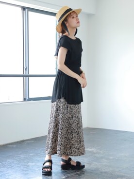 mystywoman_officialさん（レディース・166cm）の夏コーディネート