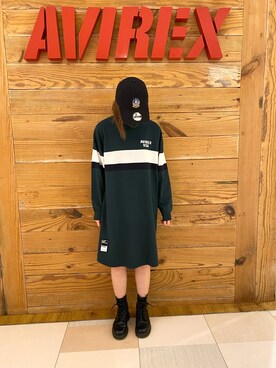 「アイテム（ワンピース/ドレス）」を使った、OSWさん（レディース・160cm・10代）の秋コーディネート