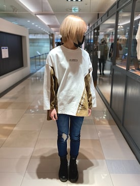 OSWさん（レディース・160cm）の冬コーディネート